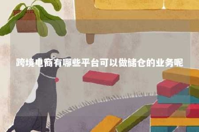 跨境电商有哪些平台可以做储仓的业务呢 跨境电商有哪些平台可以做储仓的业务呢英文